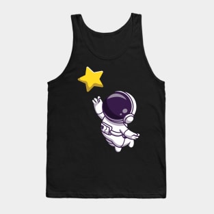 Space man reach design Tank Top